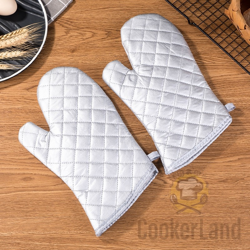 🔥Ready Stock🔥 Heat-Resistant Oven Gloves Thick Mitten Microwave/Oven ...