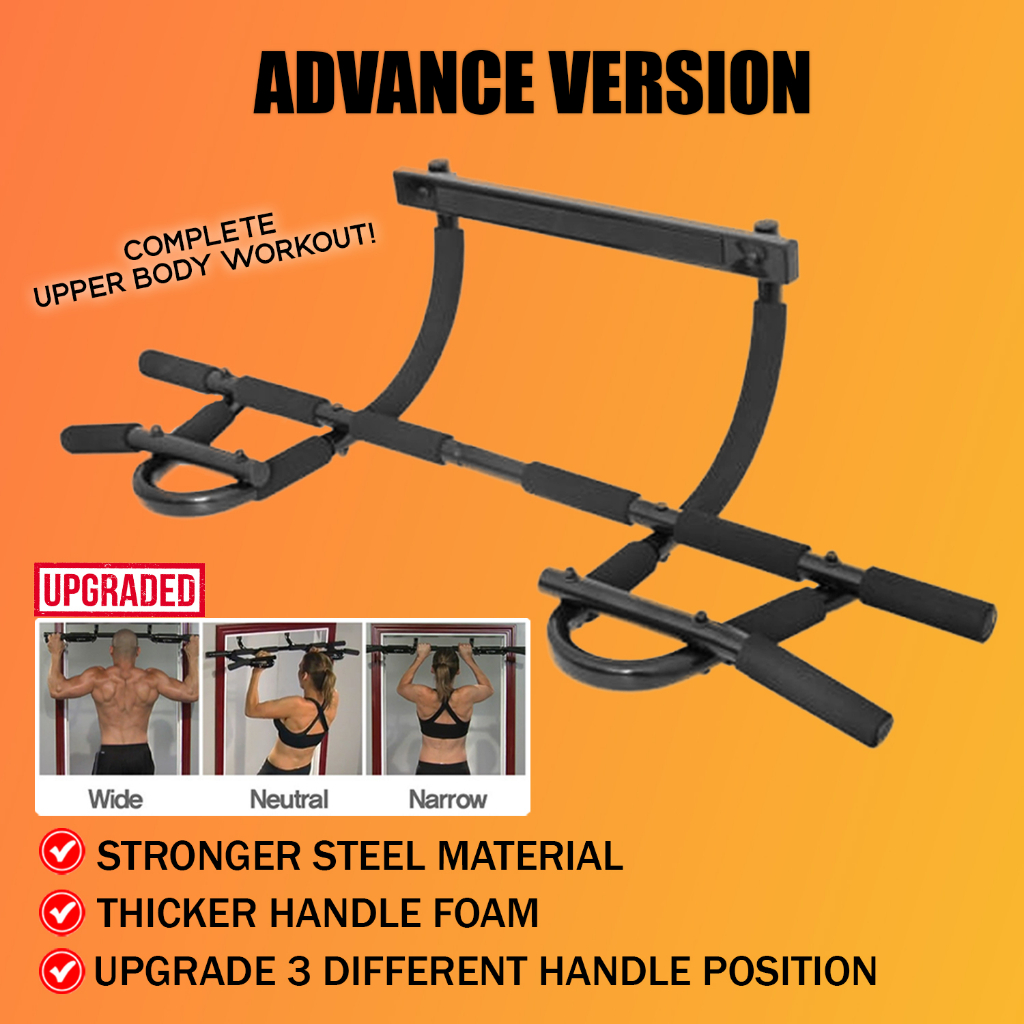 Multifunctional Iron Gym Total Upper Body Fitness Workout Senaman Chin