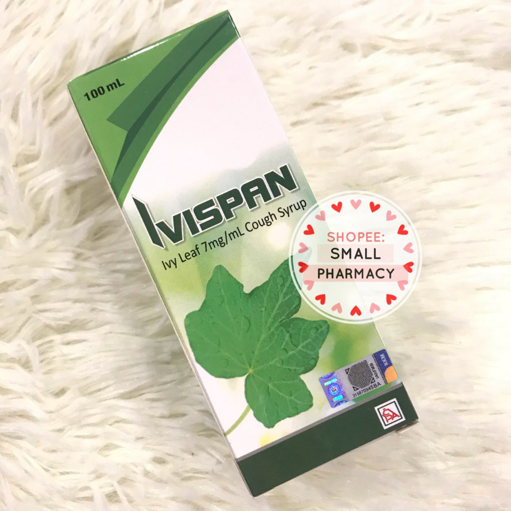 Ivispan Ivy Leaf 7mg/ml Cough Syrup 100ml 890819 [ same as prospan ...