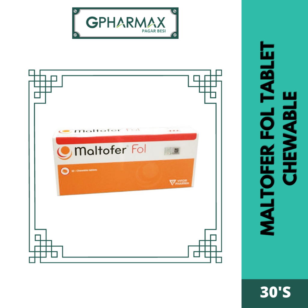Maltofer Fol Chewable Tablet 30's | Shopee Malaysia