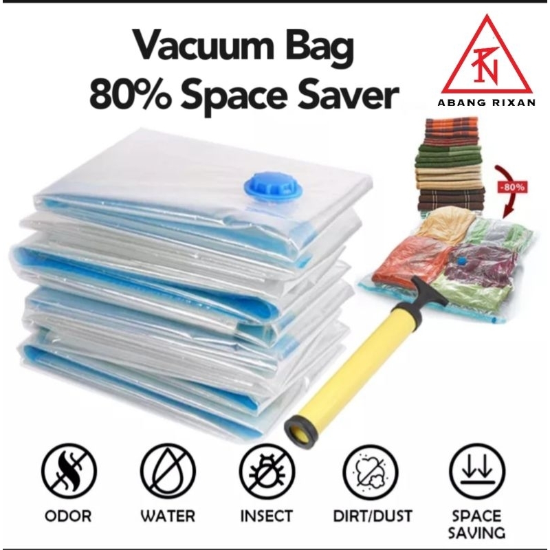 Clear Stock Vacuum Bag Storage Bag Resealable Vaccum Bag Compression ...