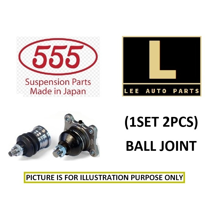CIVIC TRO FB (2PCS) 555 JAPAN LOWER ARM BALL JOINT Shopee Malaysia