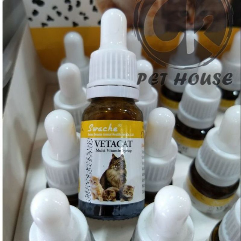 Swiss Swache Vetacat Multivitamin Syrup For Cats 10ml Shopee Malaysia