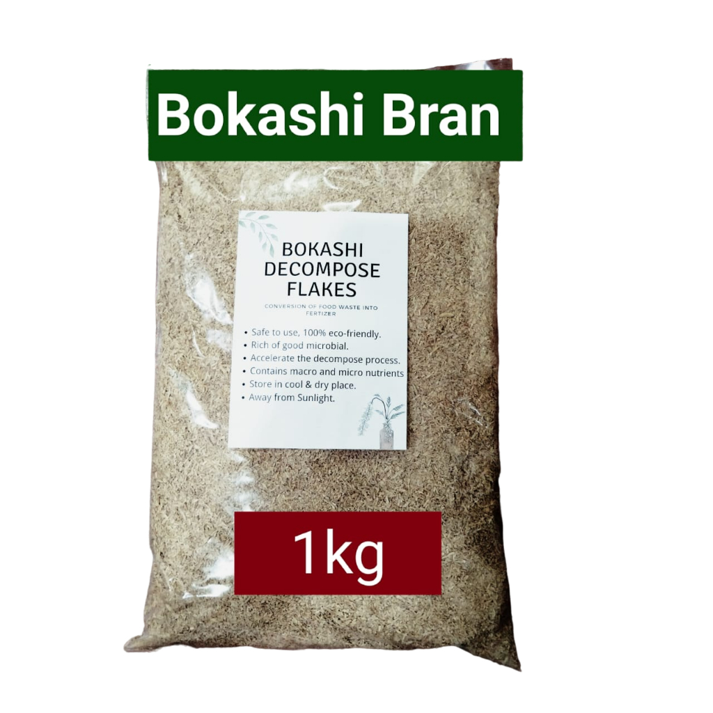 Dry Bokashi Flakes, Dry Bokashi Bran 1kg Shopee Malaysia