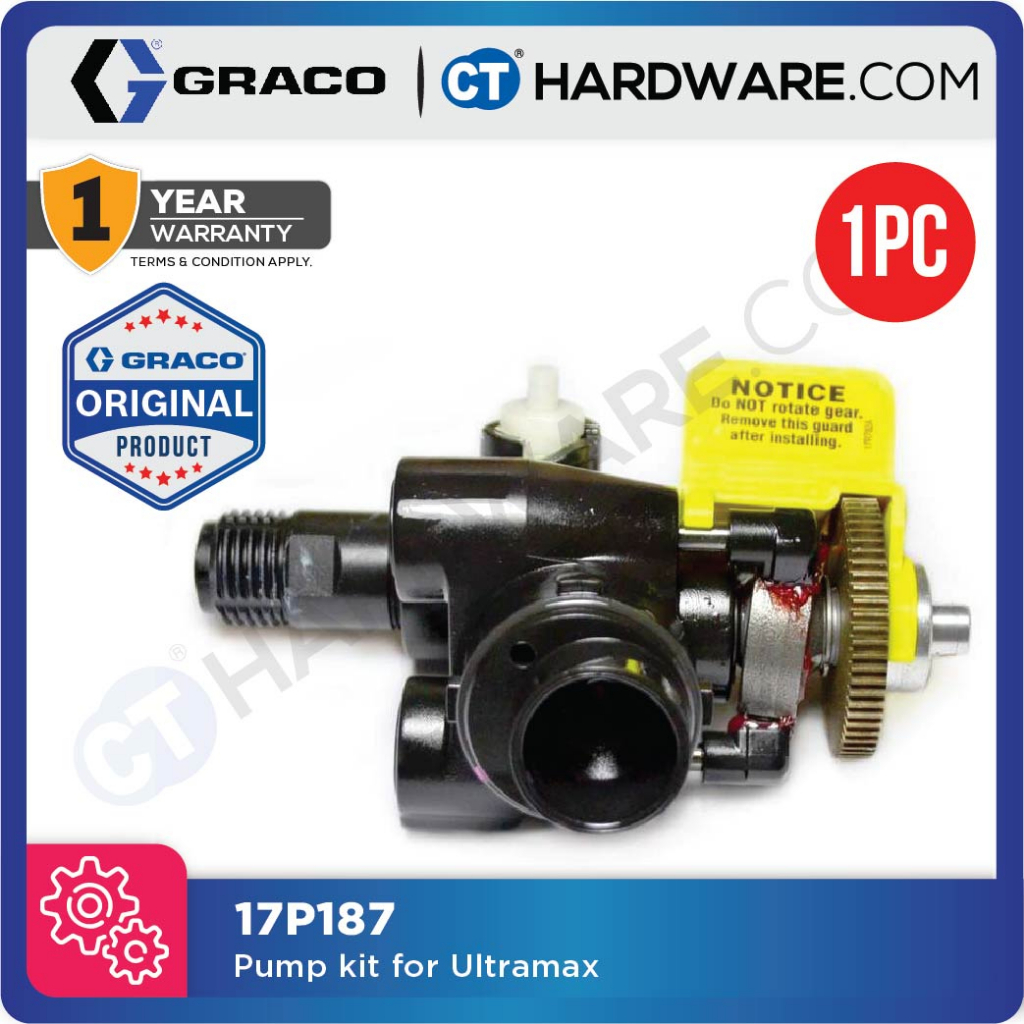 GRACO 17P187 ORIGINAL PUMP KIT FOR ULTRAMAX AIRLESS SPRAYER