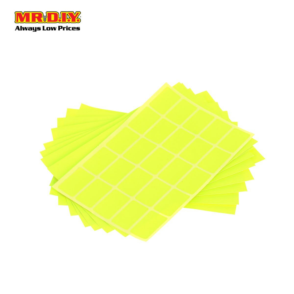 (MR.DIY) Label Sticker YM-025 5*5 | Shopee Malaysia