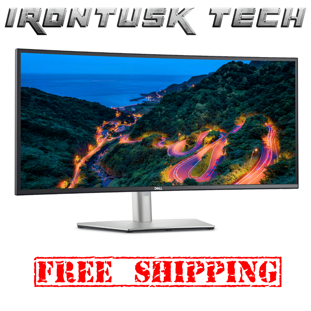 Dell UltraSharp U3423WE 34" Curved USB-C Hub Monitor - WQHD Monitor
