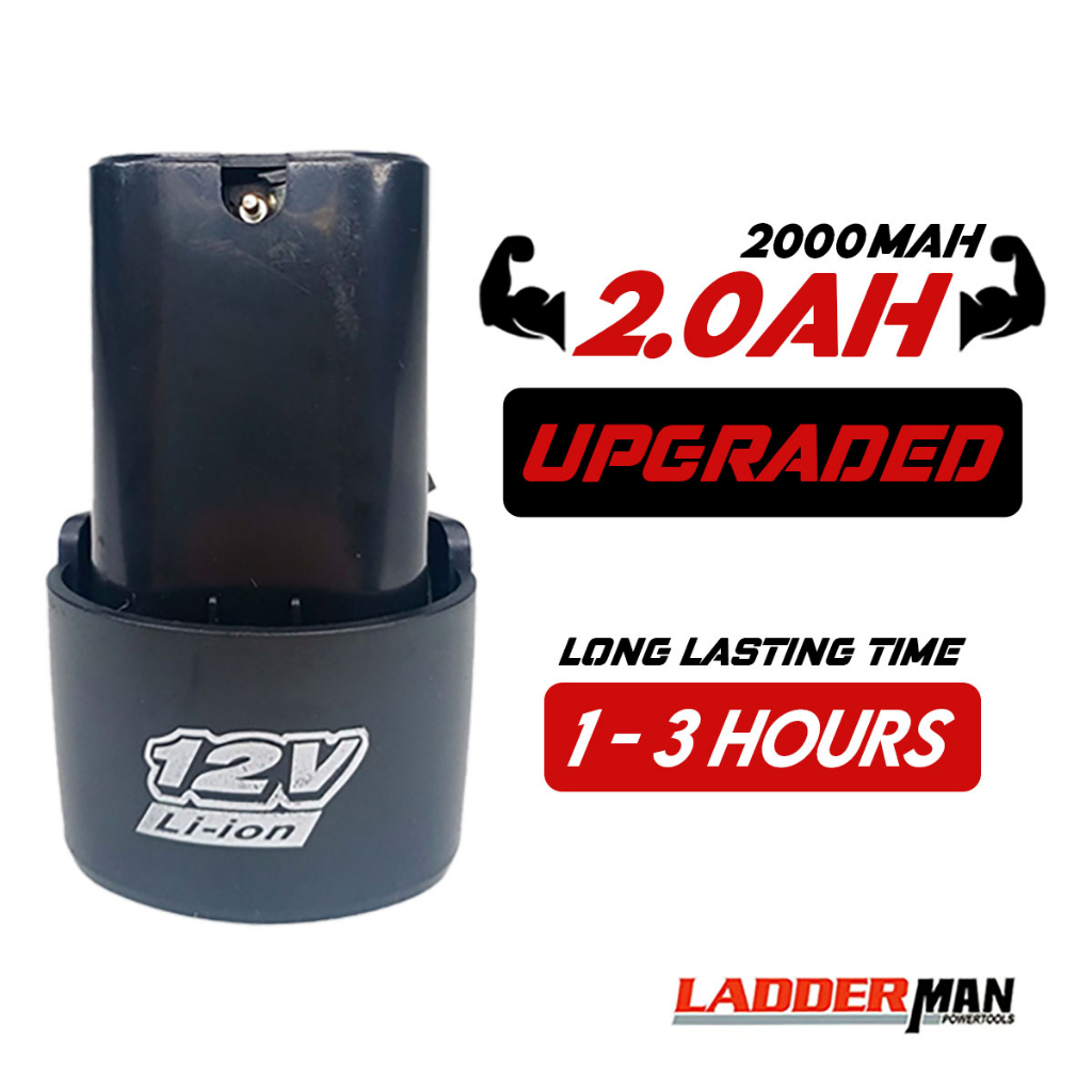 12V Cordless Drill Battery For VOTO Cordless Drill LiOn Rechargeable