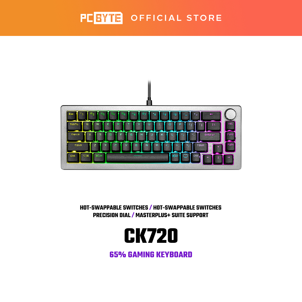 Cooler Master CK720 65% RGB Gaming Mechanical Keyboard | Shopee Malaysia