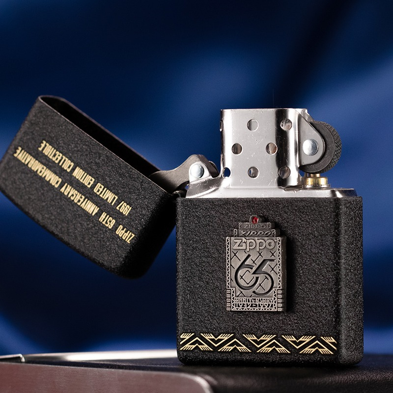 Zippo Lighter Genuine American Original Collection Of Black Cracked ...
