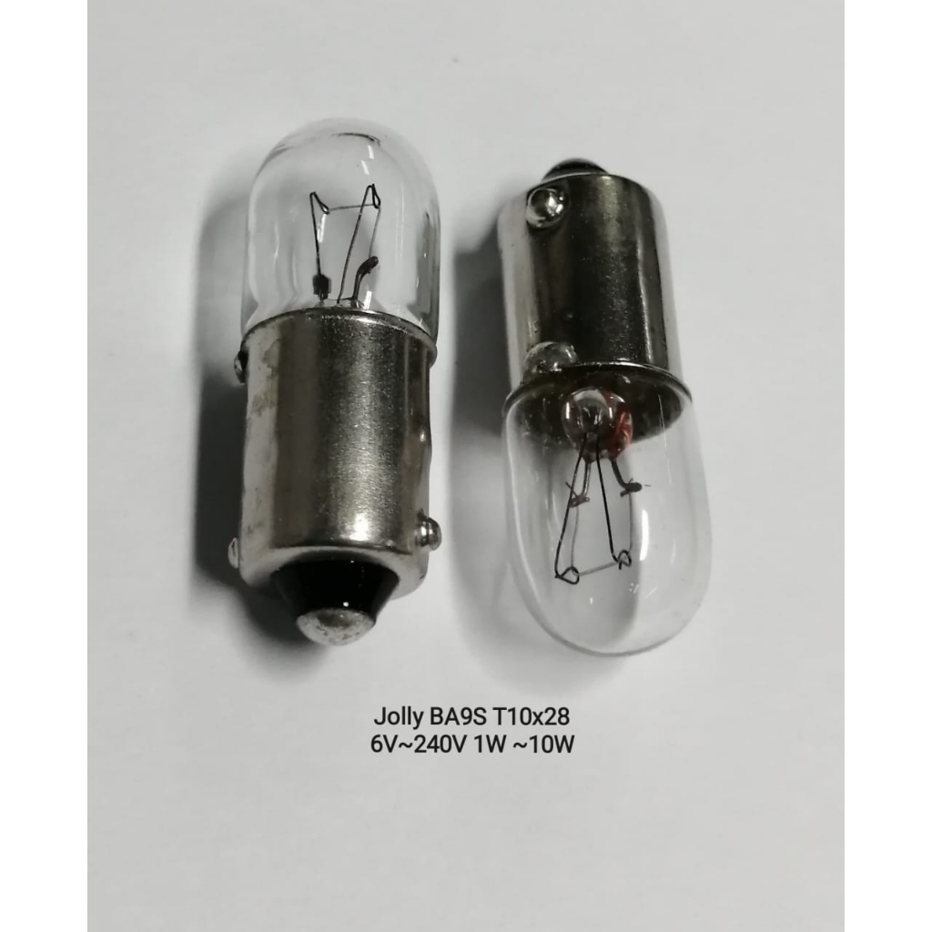 [2]JOLLY BA9S T10X28 110V 2.6W, 110V 3W, 130V 3W, 130V 20MA, 230V 3W ...