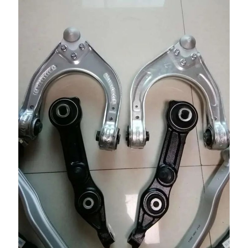 thumbnail image 2 of MiParts 12pc Front Suspension Control Arm Kit For Mercedes W211 W219 E320 E500 E55 - With Ball Joints & Tie Rods 2 of 4