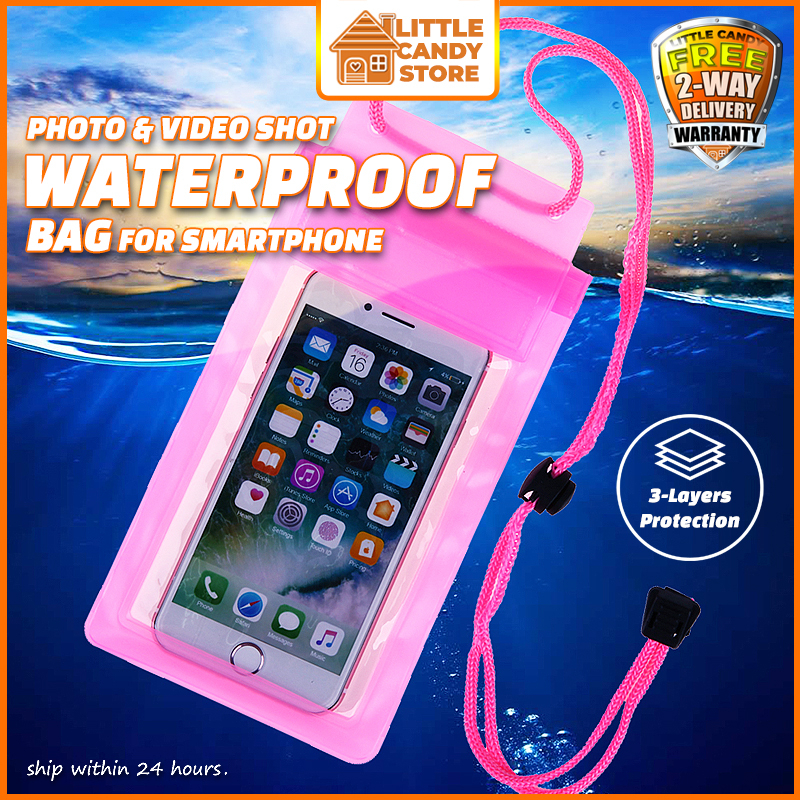 Universal 3 Layer Waterproof Phone Cover Pouch Bag Ultra Safe Cases For