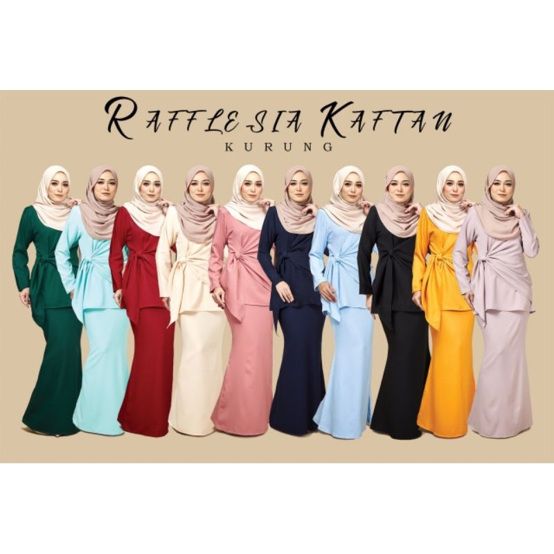 RAFLESIA KAFTAN ( KURUNG RAYA HOT DAN MURAH) | Shopee Malaysia