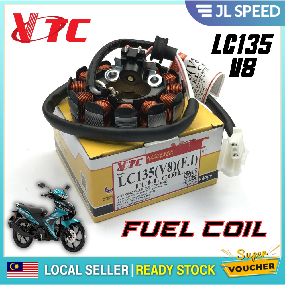 YAMAHA LC135 V8 FI LC135 FI LC V8 COIL STARTER COIL FUEL COIL
