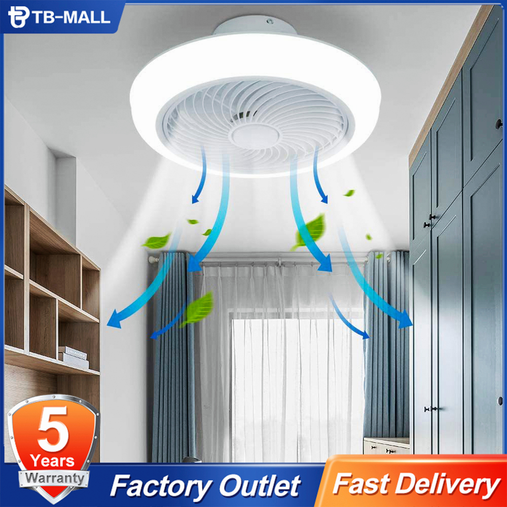Bedroom Ceiling Fans Lamp 3Gear Adjustment Cooling Fan Children's Night Light LED Chandeliers