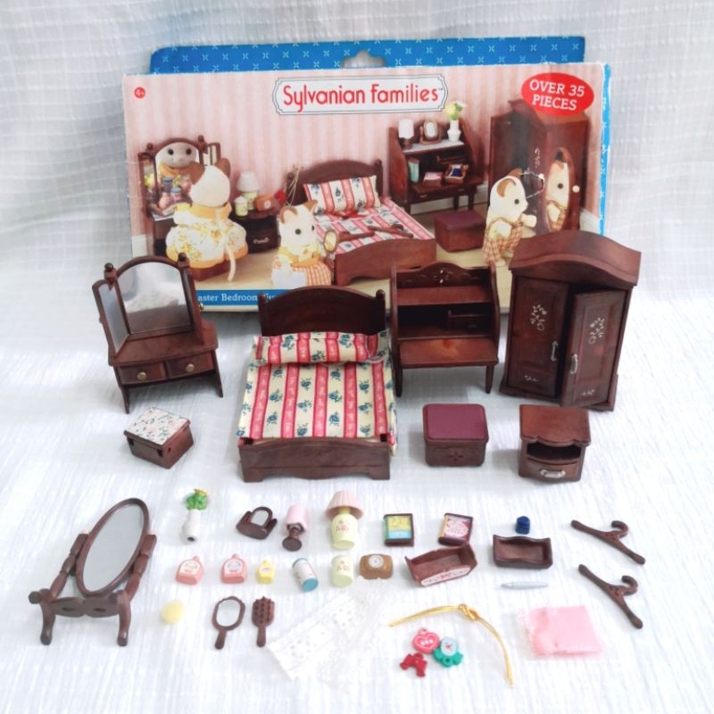 Preloved Sylvanian Families Luxury Master Bedroom Set | Shopee Malaysia