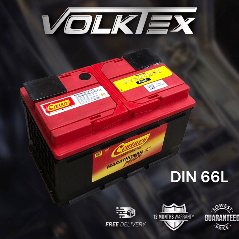 Century DIN66L DIN66 Car Battery Bateri LN3 Bateri Proton X70 BMW