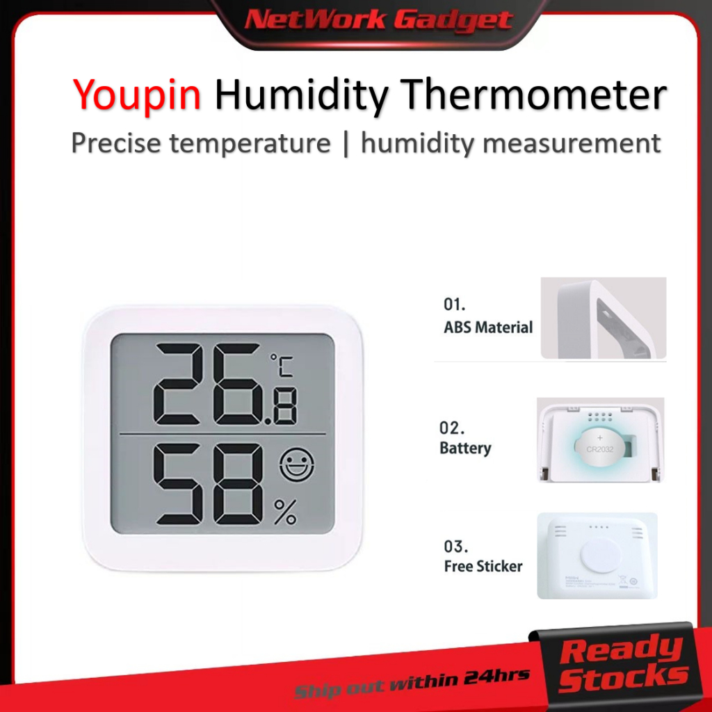 MIIIW Comfort ThermoHygrometer S200 Digital Temperature Humidity Meter