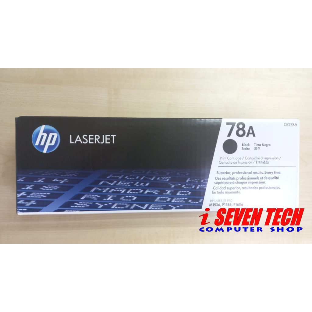 HP CE278A Black Toner Cartridge - Original | Shopee Malaysia