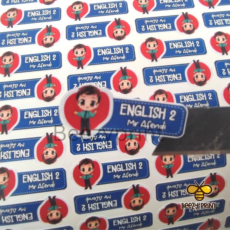 Sticker subjek untuk guru lelaki 60pcs | Shopee Malaysia
