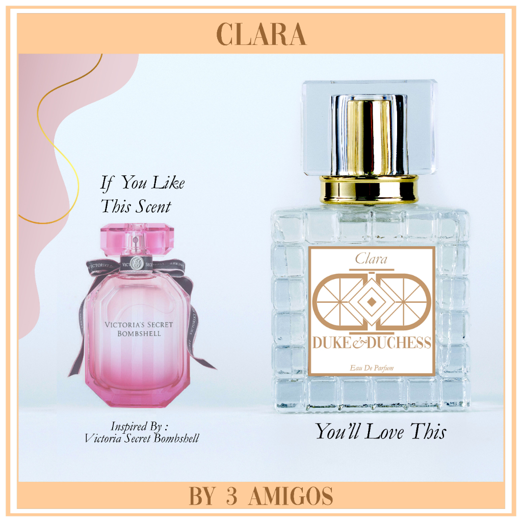 Duke & Duchess Perfume Clara by 3 Amigos Shopee Malaysia