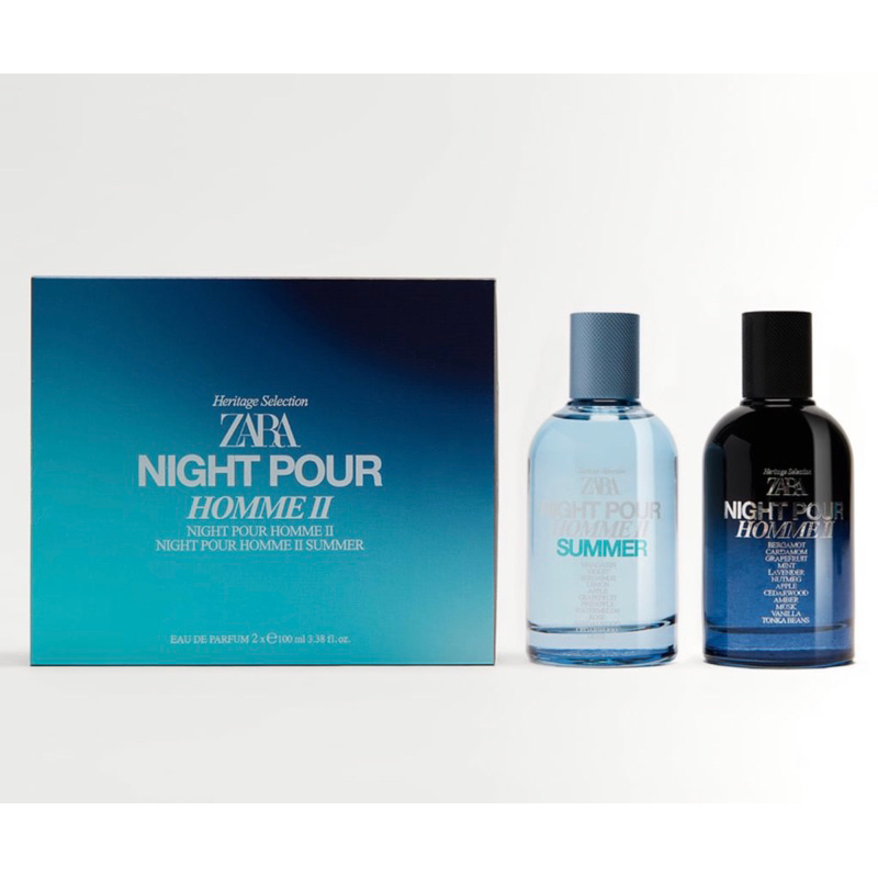 ORIGINAL] ZARA MAN PERFUME NIGHT POUR HOMMEE I II II SPORT