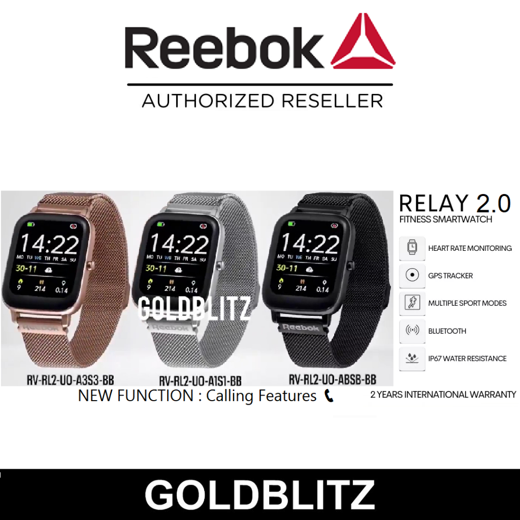 Reebok heart rate discount monitor