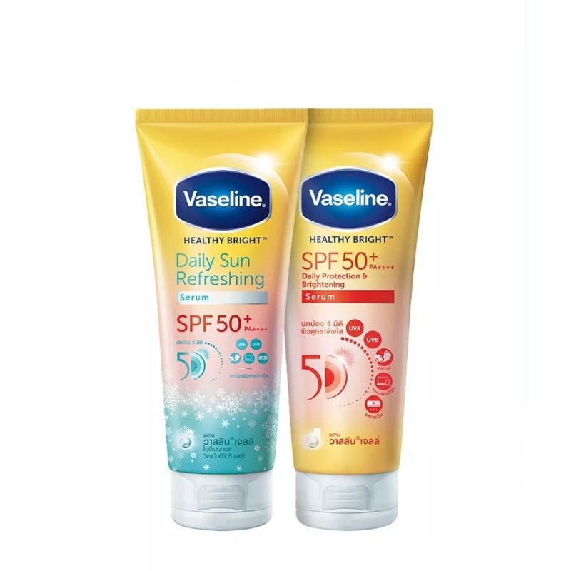 Vaseline Health Bright Body Lotion SPF50 Daily Sun Protection