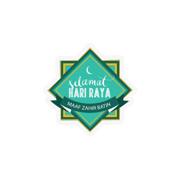 Selamat Hari Raya Cake Topper 003 | Shopee Malaysia