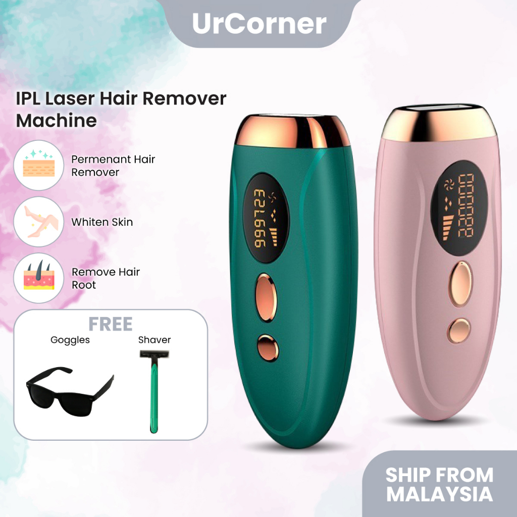 Ready Stock IPL Laser Hair Remover Machine Laser Epilator Permanent