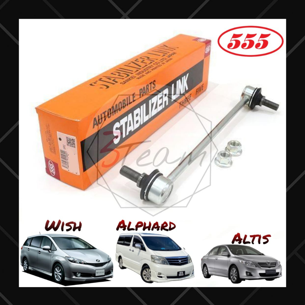 555 Japan Stabilizer Link Toyota Front for Toyota Altis Caldina Ipsum