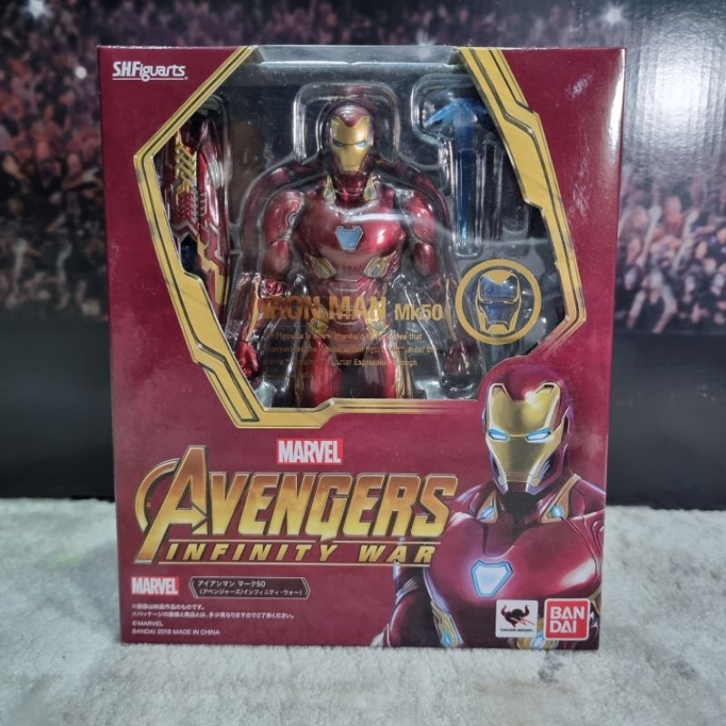 S.H.Figuarts IRON MAN MARK50 (Avengers: Infinity War) | Shopee Malaysia