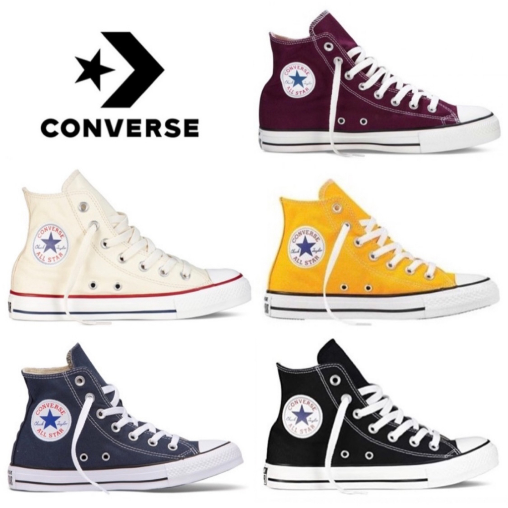 Ready Stock Converse All Star High Cut Taylor Chuck Canvas Sneakers ...