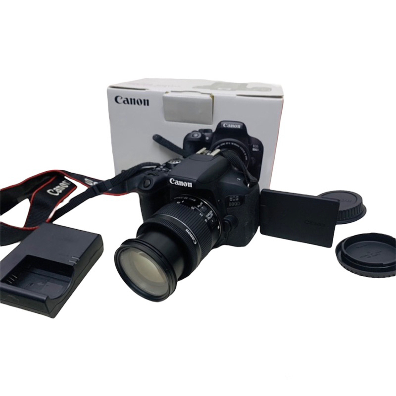 canon 800D with 1855mm STM lens (USED) DSLR camera good condition