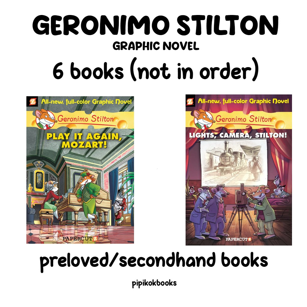 Geronimo Stilton: Graphic Novel/Comic | Shopee Malaysia