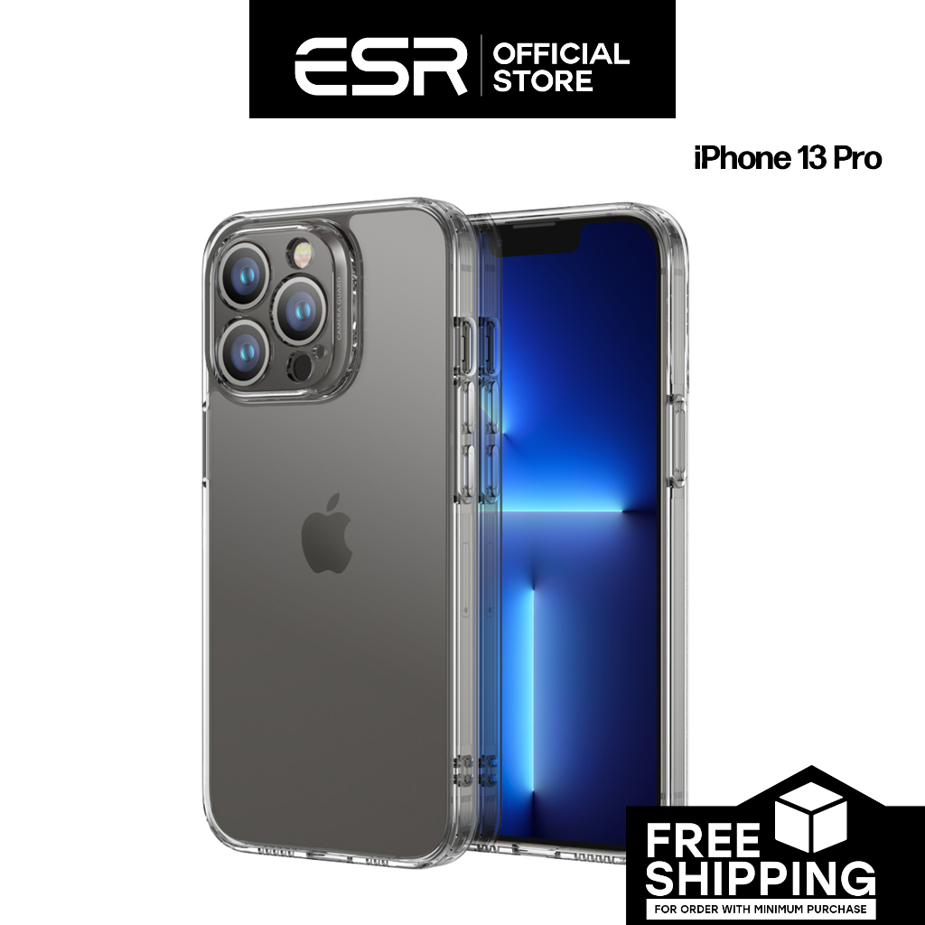 Esr Ice Shield Serie H Tempered Glass Back Case Cover Soft Silicone Bumper For Iphone