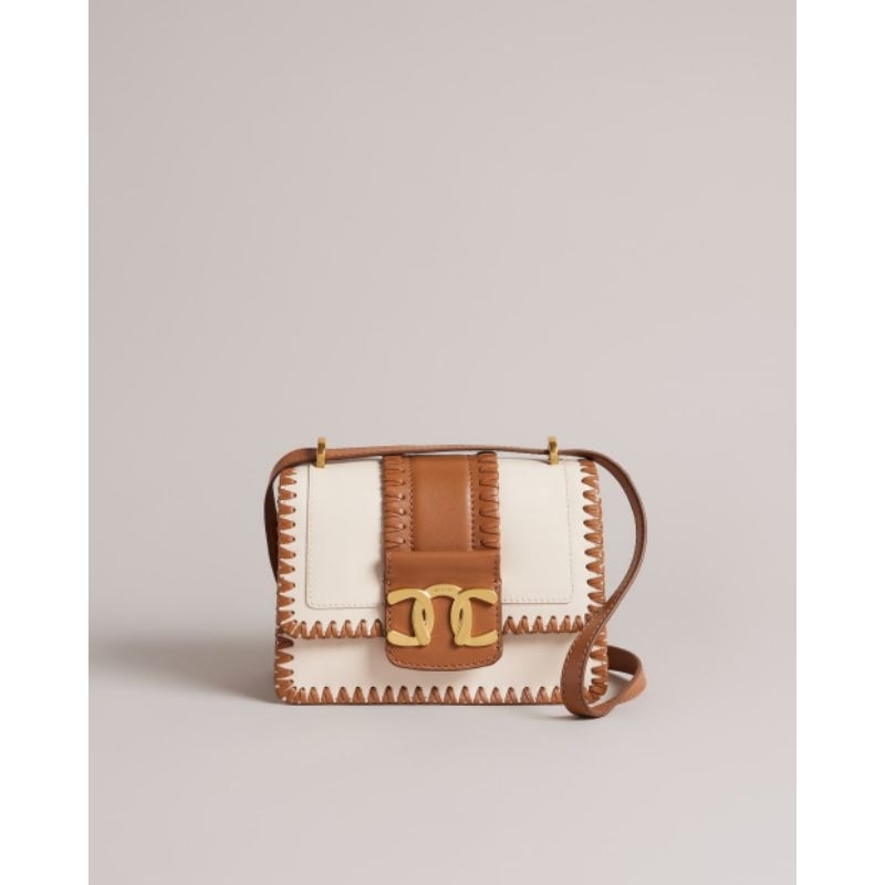 TB Ted Baker Whipstitch Detail Mini Crossbody Bag UK RETAIL (100