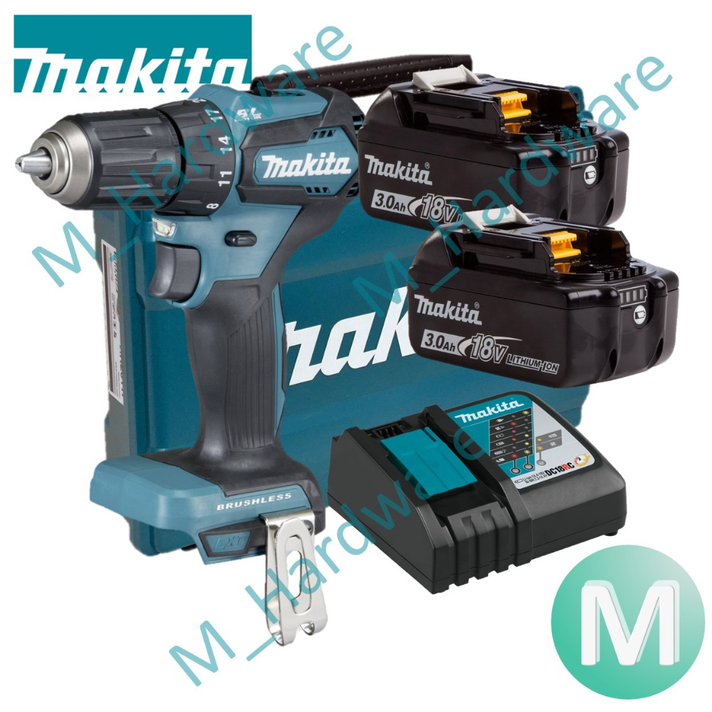 MAKITA 18V CORDLESS Driver Drill DDF483RME / DDF483RFE / DDF483Z 1 Year ...