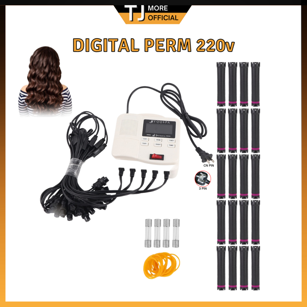 Perm Machine Digital Hair Perm Machine Hair Perm Small Portable Heating ...