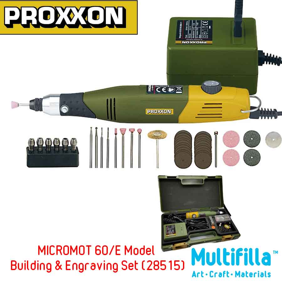 Proxxon Micromot Bohr- & Fräsgerät 60/EF (40 W, 5.000 U/min - 20.000 U