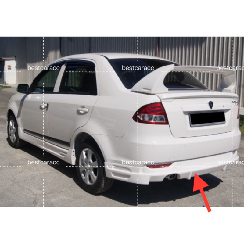 SAGA FLX REAR SKIRT PROMOTE PU ( WITHOUT PAINT ) | Shopee Malaysia