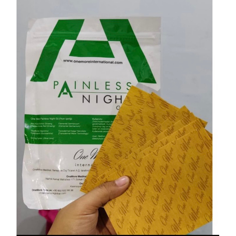 Ready Stock SABAH 1 Patch PAINLESS NIGHT GLU PNG | Shopee Malaysia