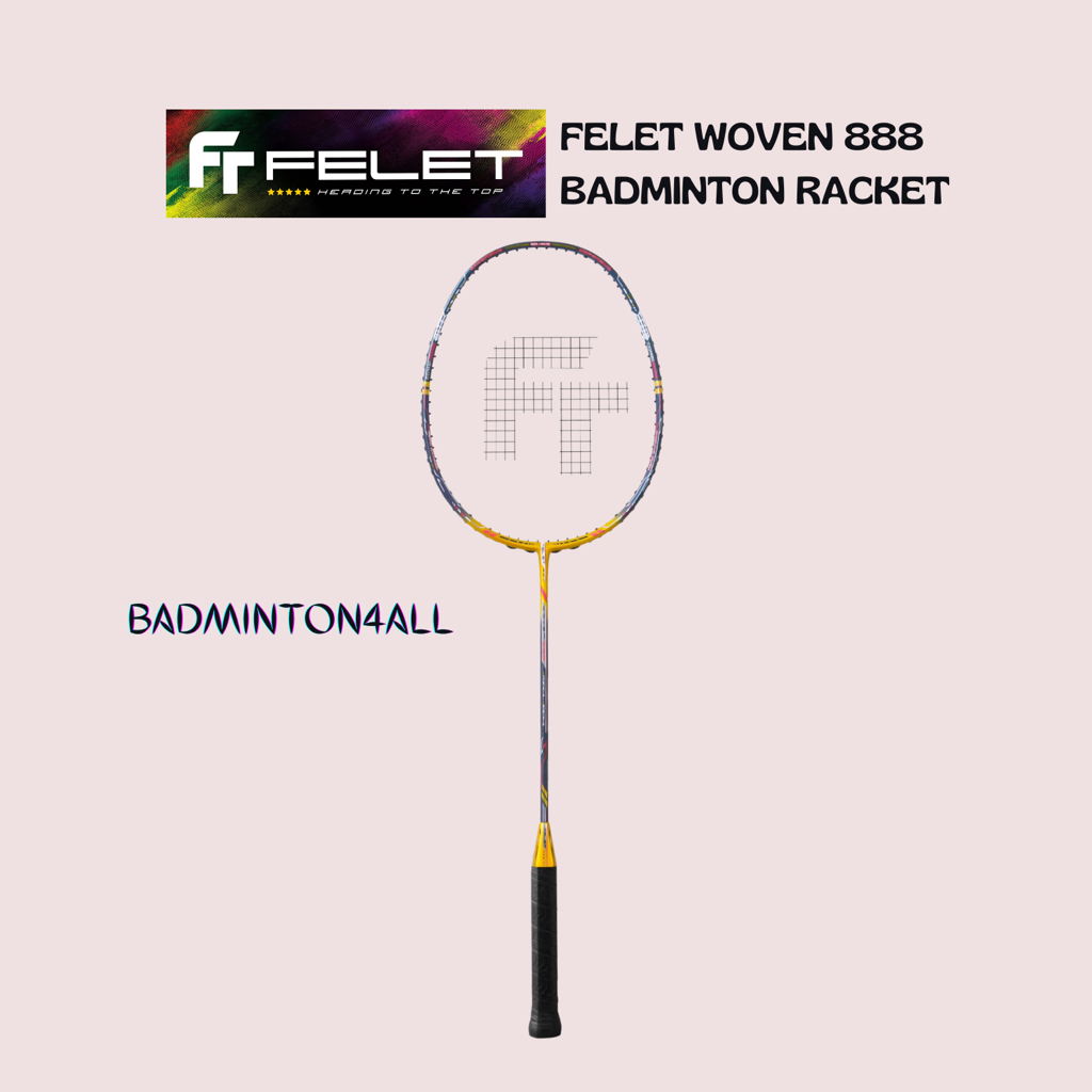 FELET WOVEN 888 BADMINTON RACKET Shopee Malaysia