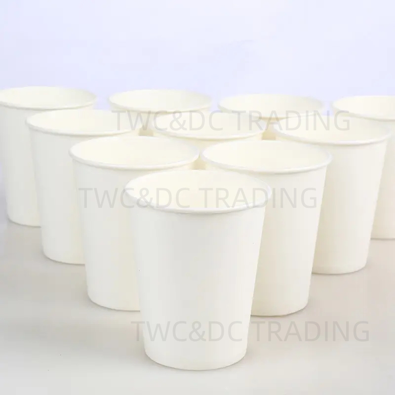 Paper Cup White 7oz (210ml) & 8oz (240ml) (50pcs/pack) / Disposable ...