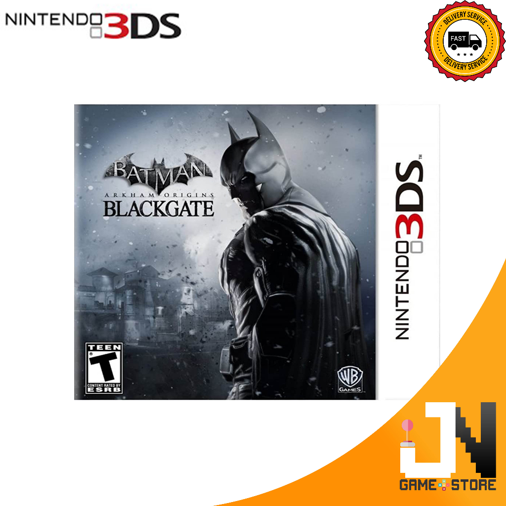 Nintendo 3ds Batman Arkham Origins Blackgate English New Shopee