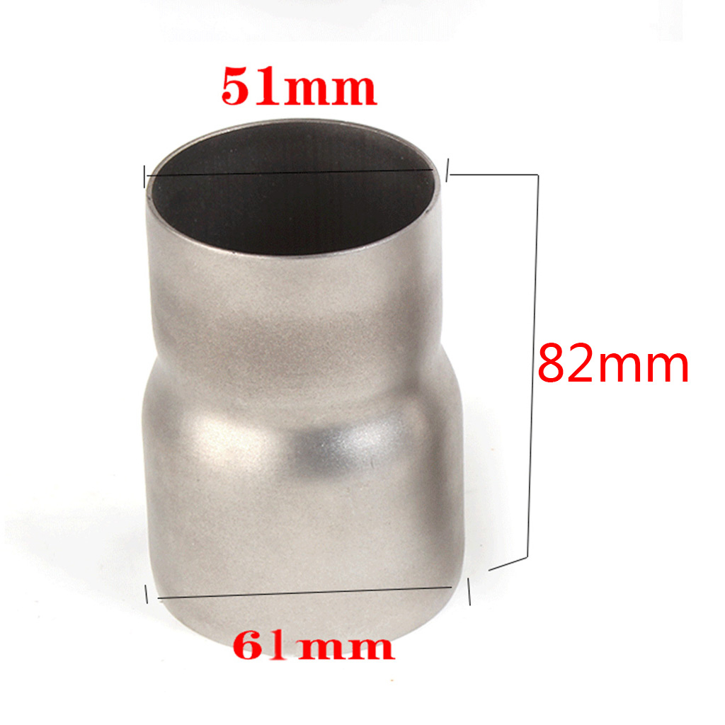 thumbnail interactive-video image 1 of Berend Stainless Steel Exhaust Reducer Adapter – 70mm To 60mm, Raw Steel, Made In Germany 1 of 5