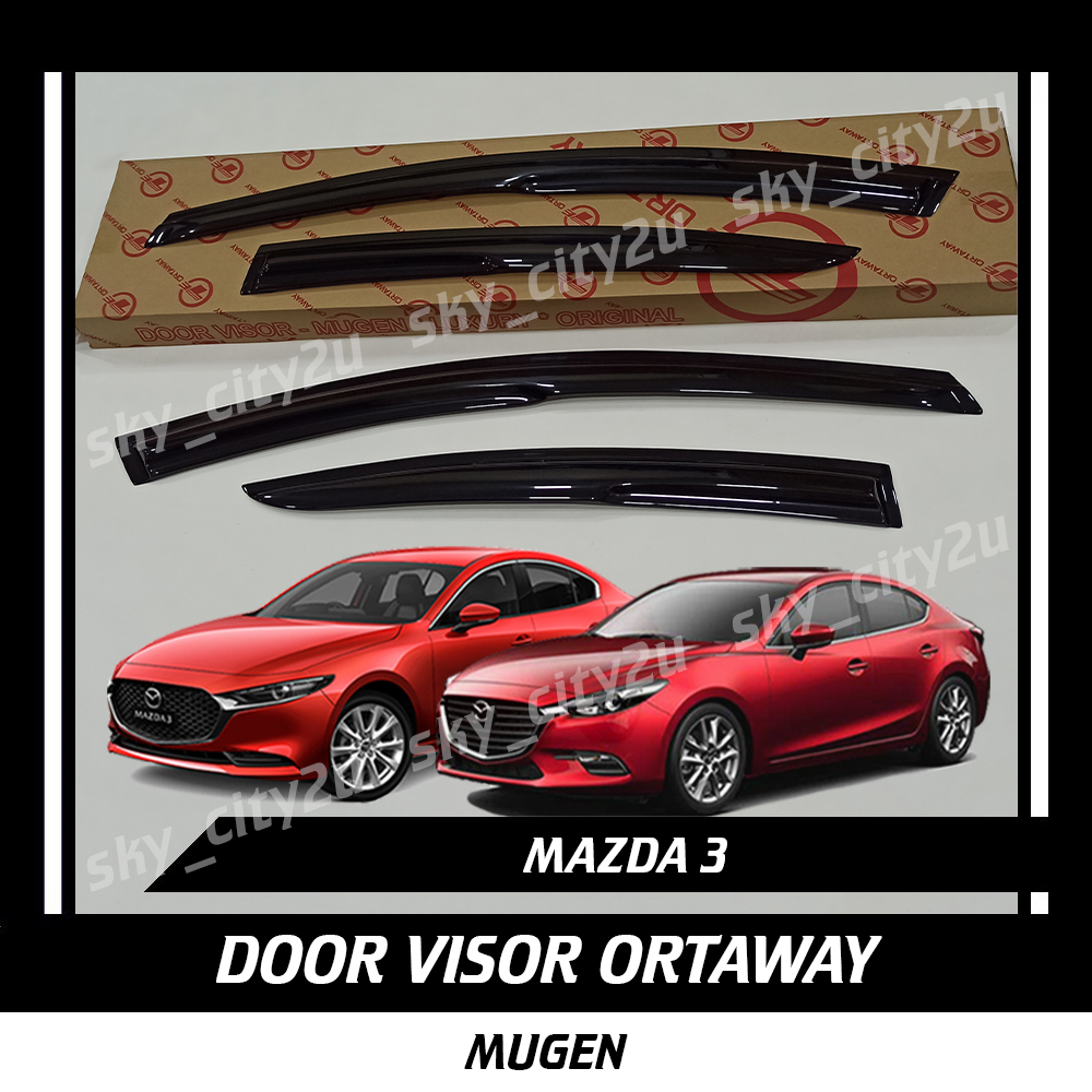 Cordon De Tablette De Coffre Pour Mazda 3 (BM 2013-2019) - 1 Pièce Noire En ABS, Remplace BHN968315A