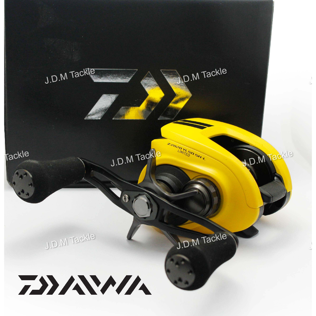 20 Daiwa Fishing reel Z2020 SHL Yellow Limited Edition baitcasting reel Z  2020SHL YL