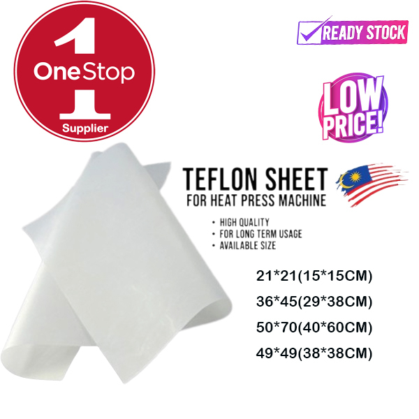 Teflon Sheet for Heat press sublimation (COVER SHEET) Shopee Malaysia